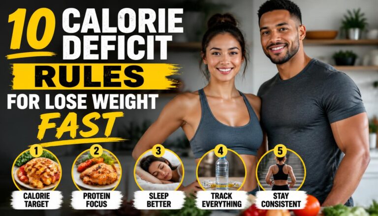 10 Calorie Deficit Rules for Lose Weight Fast