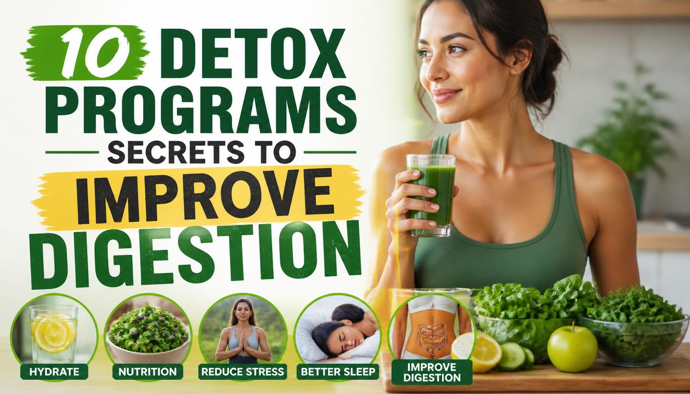 10 detox programs secrets for improve digestion