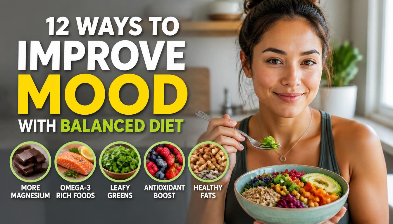 12 ways to improve your mood with a balanced diet