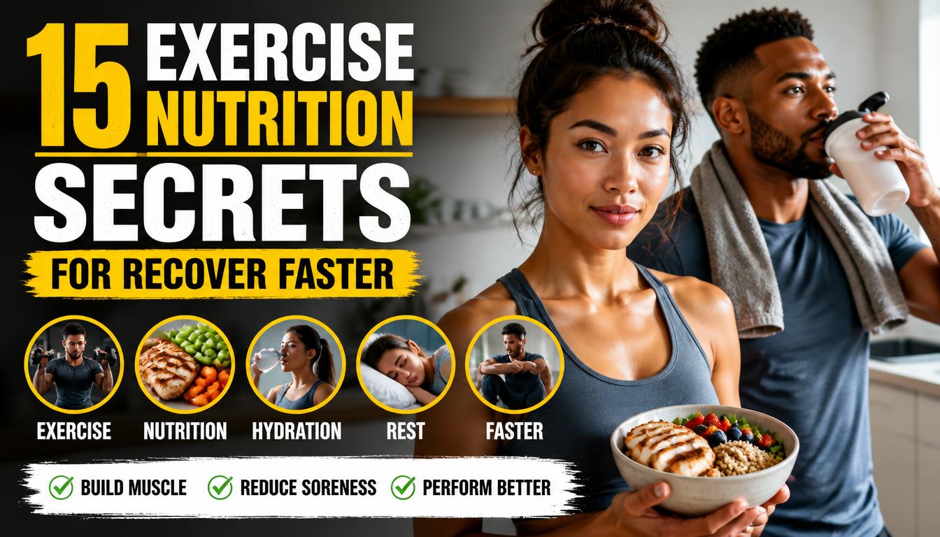 7 exercise nutrition secrets for recover faster