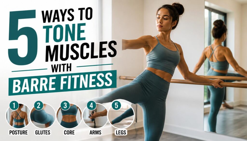 5 ways to tone your muscles with barre fitness