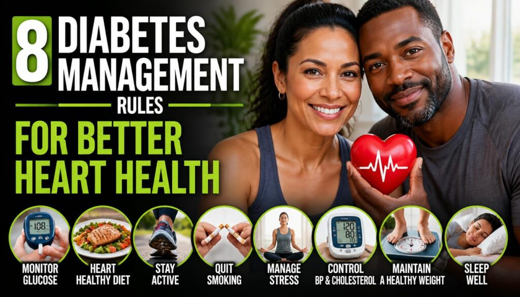 5 Diabetes Management Secrets for Better Heart Health 5 diabetes management secrets for better heart health