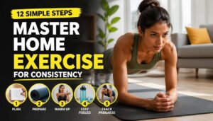 Master Home Exercise in 4 Simple Steps for Consistency Master Home Exercise in 4 Simple Steps for Consistency