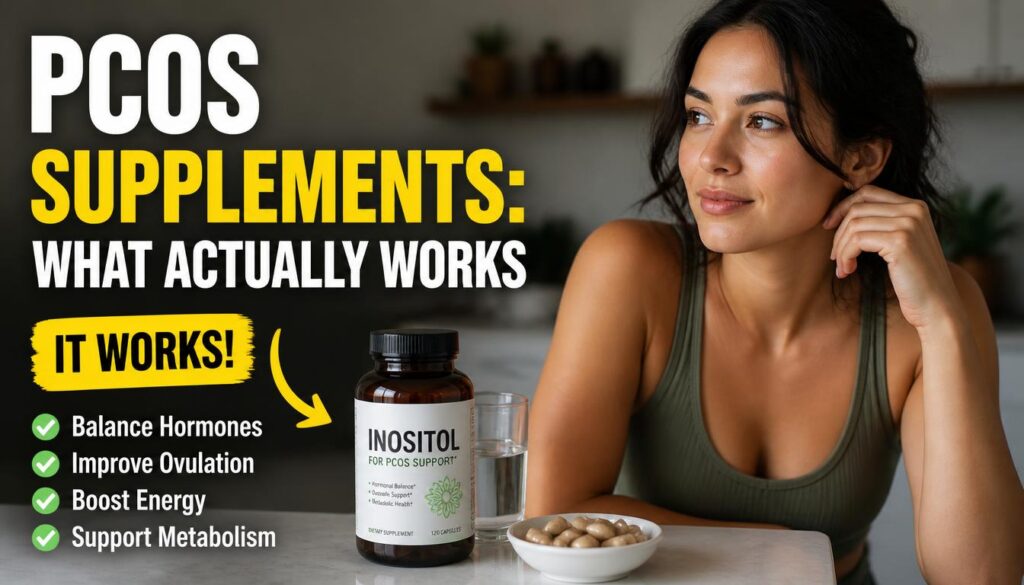 PCOS Supplements: What Actually Works pcos supplements what actually works